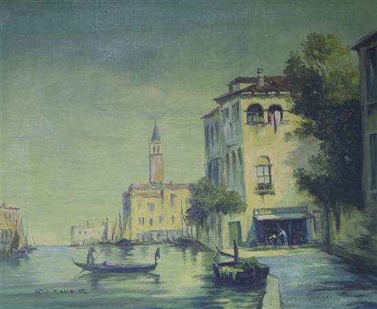 Rutner View of Venice 41 x 50cm